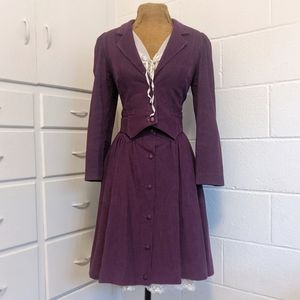 Vintage Panhandle Slim corduroy skirt set